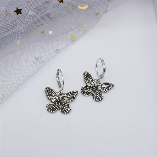 Vintage Butterfly Earrings