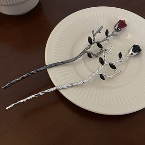 A Rose Hairpin