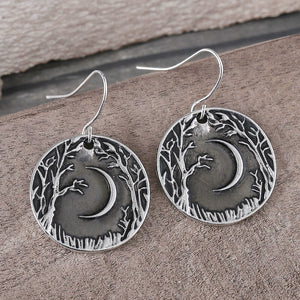 Vintage Jungle Theme Dangle Earrings