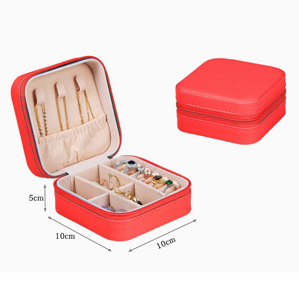Portable Luxury Jewelry Storage Box