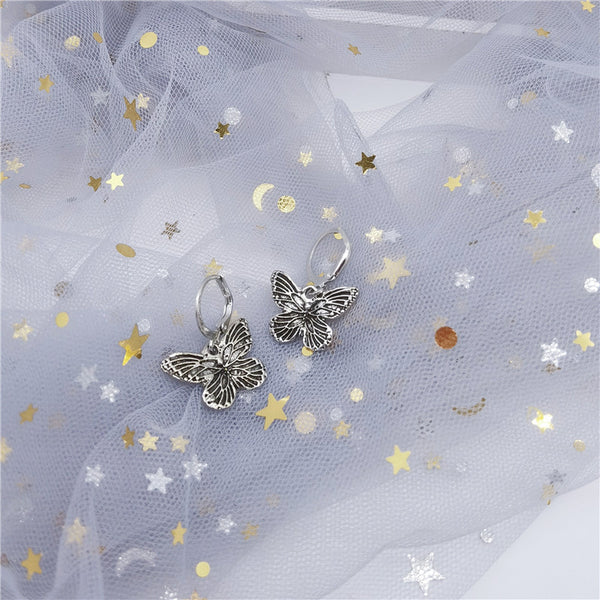 Vintage Butterfly Earrings