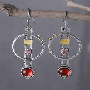 Fashion Simple Geometric Round Earrings
