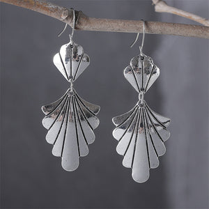 Bohemian Leaf Dangle Earrings