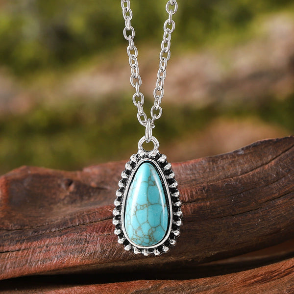 Bohemian Turquoise Pendant
