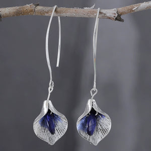 Orchid Pod Dangle Earrings