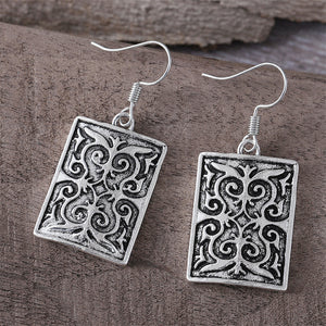 Ethnic Striped Earrings