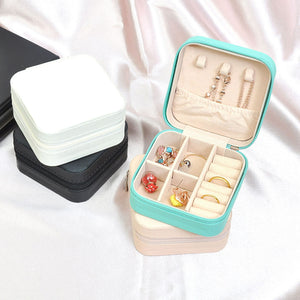 Portable Luxury Jewelry Storage Box