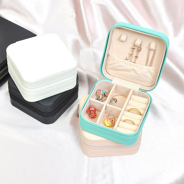 Portable Luxury Jewelry Storage Box