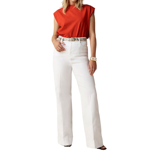 2024 autumn and winter new Amazon cross-border high-elastic horn women's denim trousers, super hot