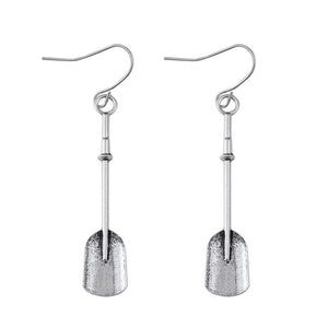 Vintage Personalized Spade Long Earrings
