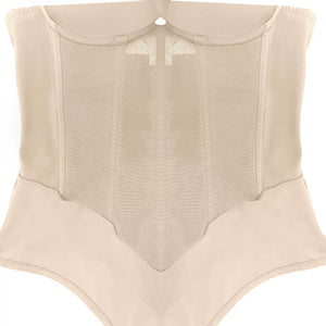 Strapless Bodysuit Shapewear Tummy Control Corset Backless Shaping Bra Bodysuit