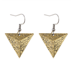 Simple Geometric Triangle Earrings