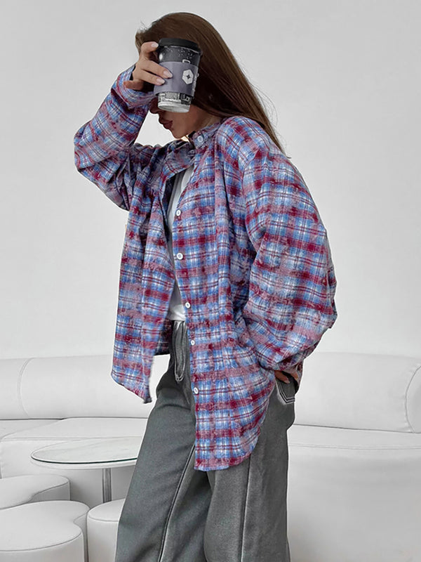 Versatile Casual Plaid Shirt