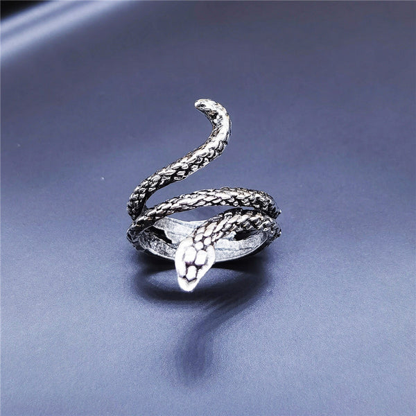 Personalized Alloy Animal Snake Ring