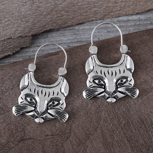 Vintage Quirky Cat Earrings