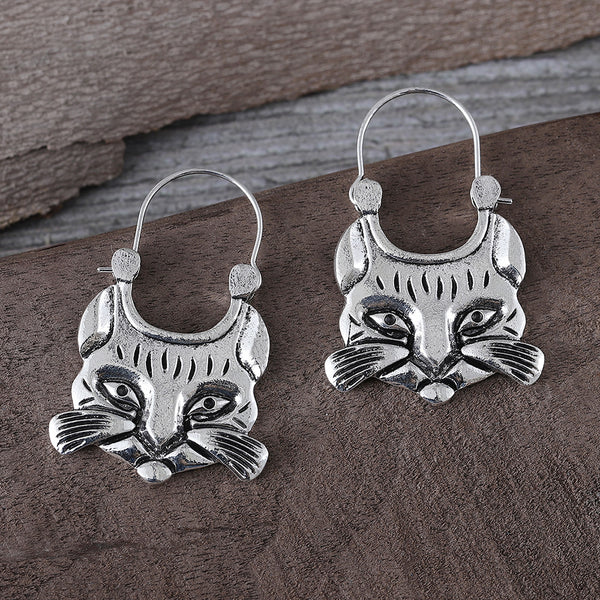 Vintage Quirky Cat Earrings