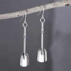 Vintage Personalized Spade Long Earrings