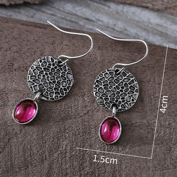 Pink Jasper Earrings