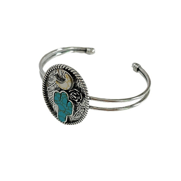 Rose Under the Moon Cactus Jewelry