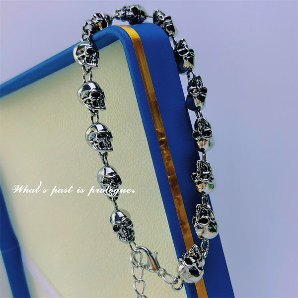 Creative Personalized Fashion Punk Skull Metal Bracelet