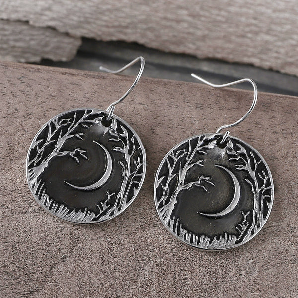 Vintage Jungle Theme Dangle Earrings