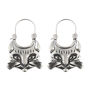 Vintage Quirky Cat Earrings