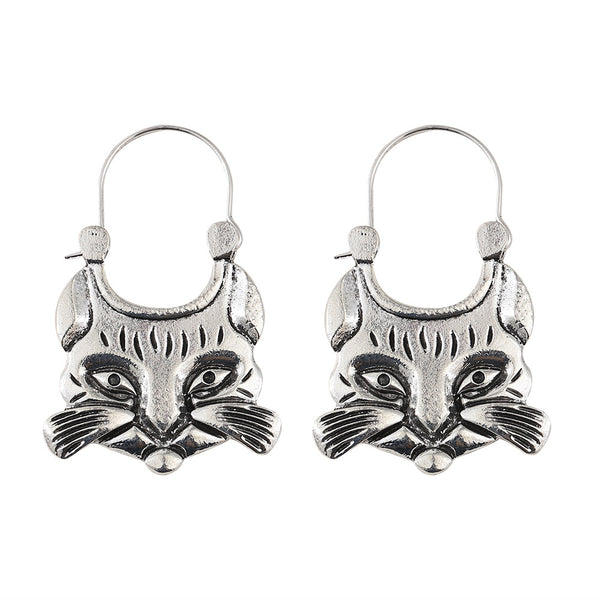 Vintage Quirky Cat Earrings