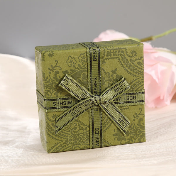 Elegant Butterfly Bow Jewelry Gift Box