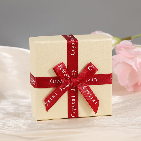 Elegant Butterfly Bow Jewelry Gift Box