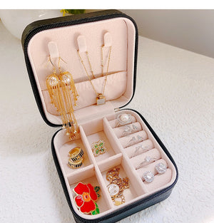 Portable Luxury Jewelry Storage Box