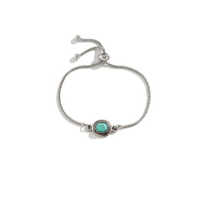 Simple Vintage Turquoise Bracelet