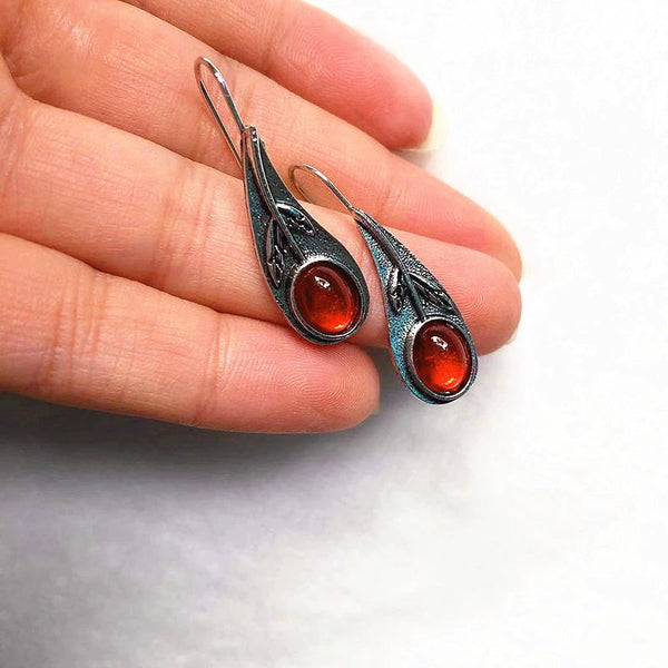 Personalized Ethnic Leaf Earrings