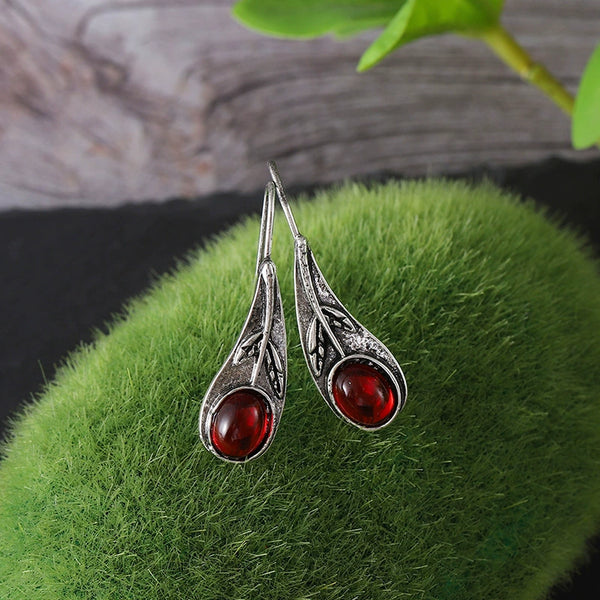 Personalized Ethnic Leaf Earrings