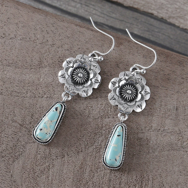 Bohemian Alloy Dangle Earrings