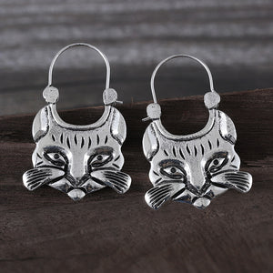 Vintage Quirky Cat Earrings
