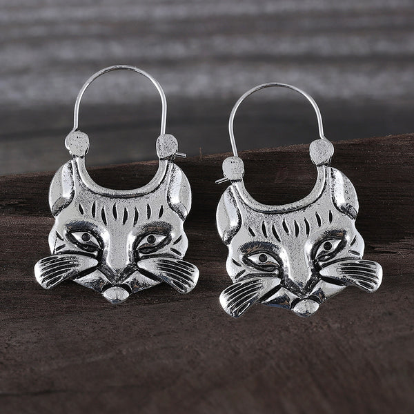 Vintage Quirky Cat Earrings