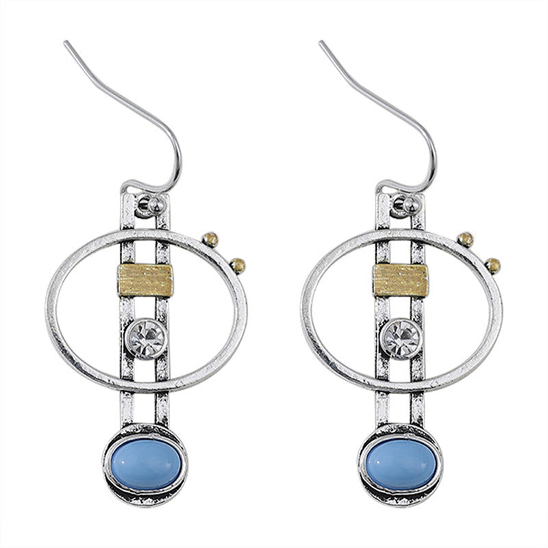 Fashion Simple Geometric Round Earrings