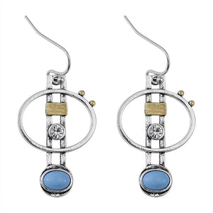 Fashion Simple Geometric Round Earrings