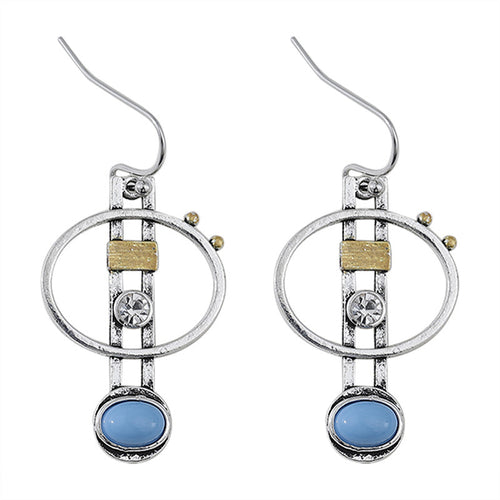 Fashion Simple Geometric Round Earrings