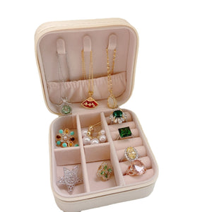 Portable Luxury Jewelry Storage Box