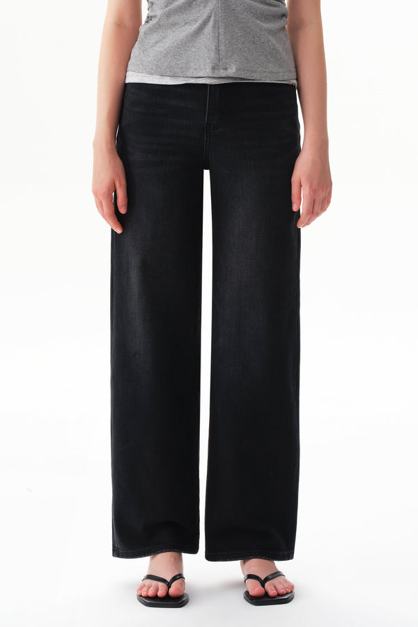 ONESO Versatile High Rise Straight Jeans