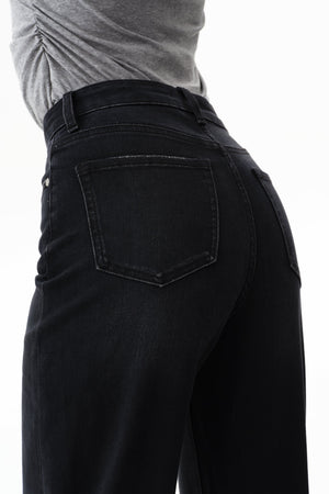 ONESO Versatile High Rise Straight Jeans
