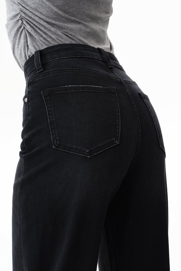 ONESO Versatile High Rise Straight Jeans