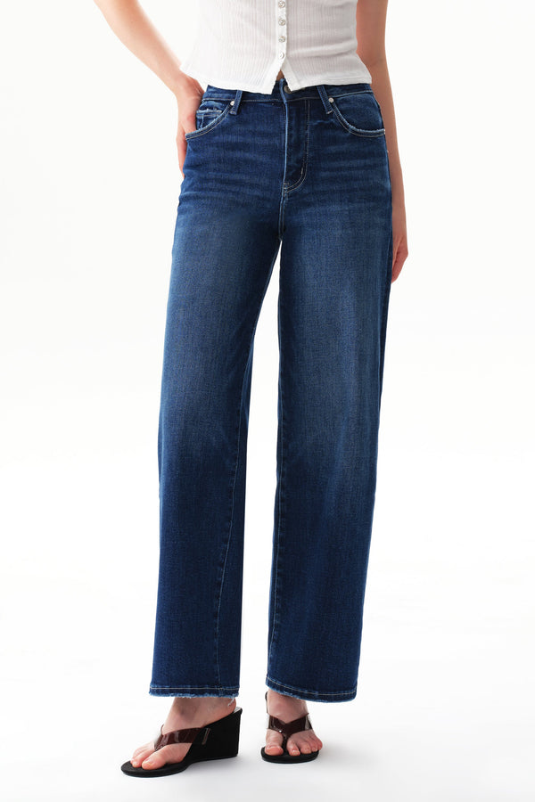 ONESO Versatile High Rise Straight Jeans