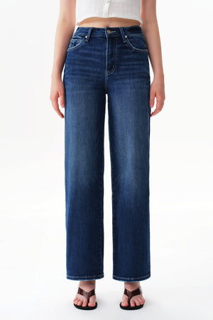 ONESO Versatile High Rise Straight Jeans