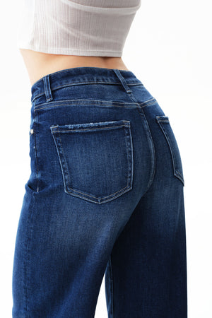 ONESO Versatile High Rise Straight Jeans