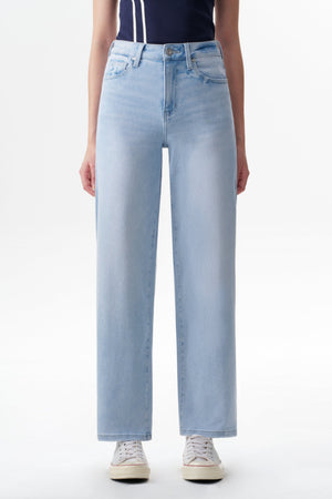 ONESO Versatile High Rise Straight Jeans