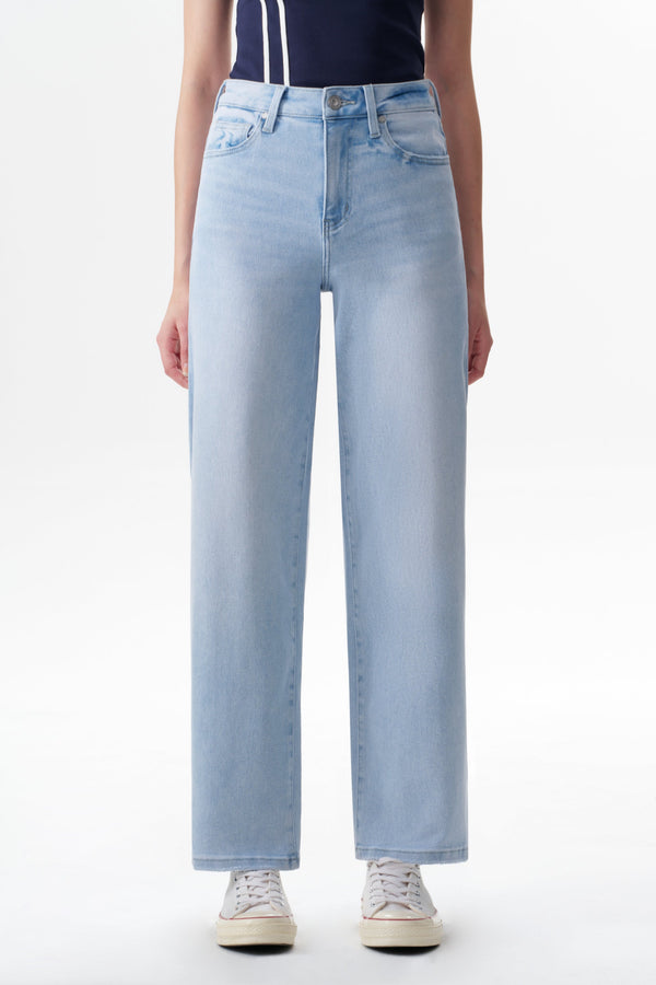 ONESO Versatile High Rise Straight Jeans