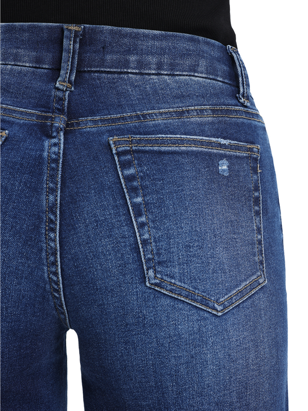 ONESO Women Mid Rise Wide Leg Jeans