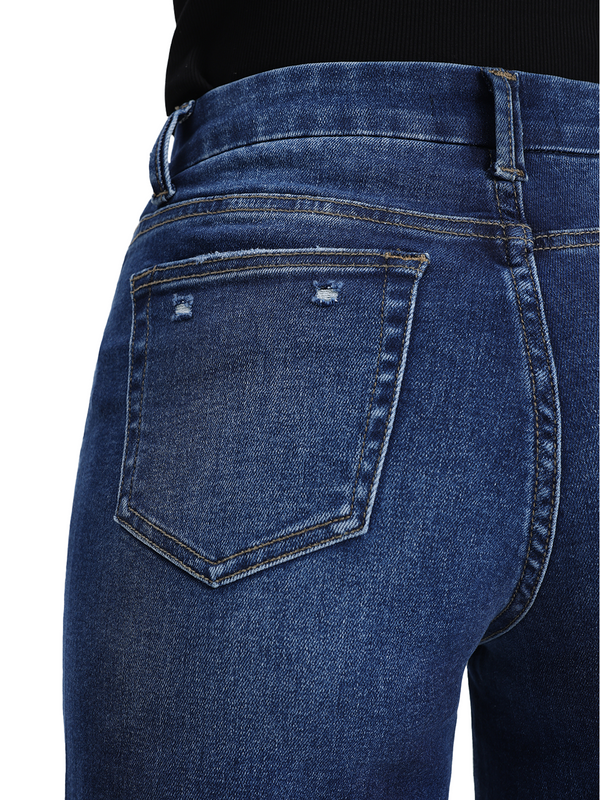ONESO Women Mid Rise Wide Leg Jeans